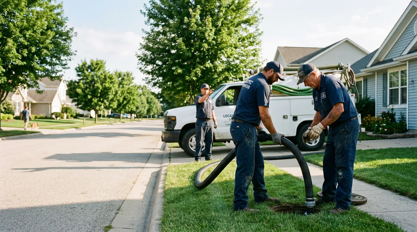 Septic Tank Cleaning in Glenwood, IL